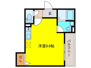 コティ光善寺【1階】の間取り