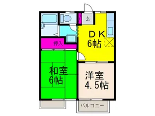 ハイツリバ-サイドの間取り