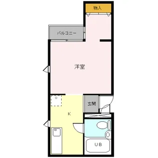 メゾンドサフラン【2階】の間取り