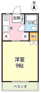 サニーコーポラスII【2階】の間取り