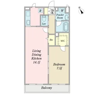 あお空 さくら館【3階】の間取り