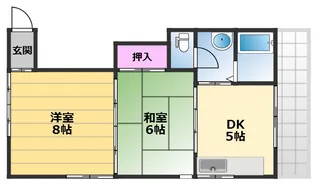 グランシードビル【4階】の間取り