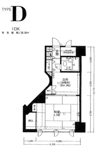 ピステ石打【7階】の間取り