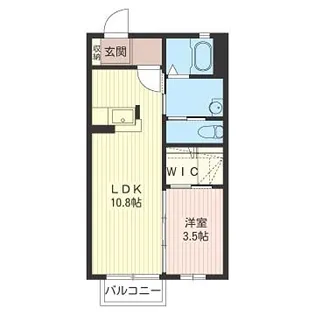 パインバレイJ【1階】の間取り