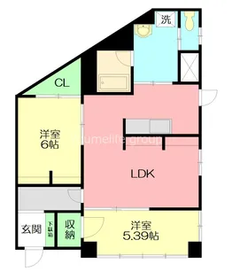 INNOCENT【1階】の間取り