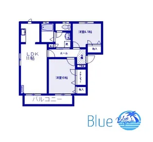 ピュアライト【1階】の間取り