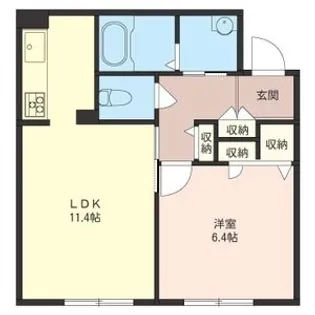 メゾン ド ユウ【3階】の間取り