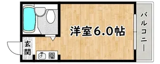 ジオナ大和田【6階】の間取り