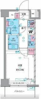 GENOVIAお花茶屋IIskygarden【2階】の間取り