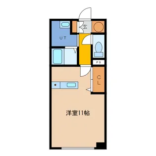 マンションプラテリア【3階】の間取り