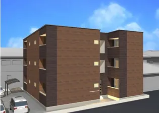 岡山県岡山市中区平井【アパート】の外観