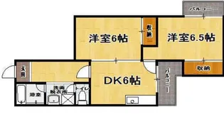 ハッピーエステート横手【4階】の間取り