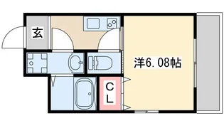 マロット天神橋【11階】の間取り