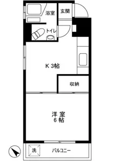 綾部マンション【3階】の間取り