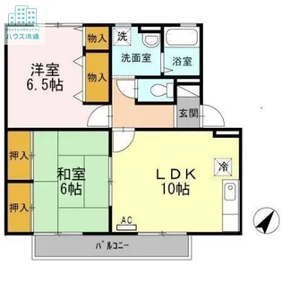 セジュールナガイ【1階】の間取り