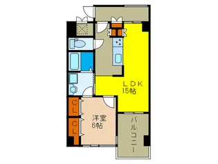 アビタシオンサンキュエム【2階】の間取り