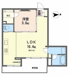 アランチアMK【1階】の間取り