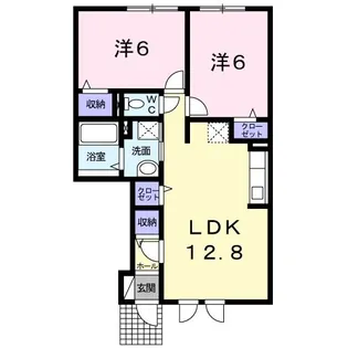ベルメゾンC【1階】の間取り