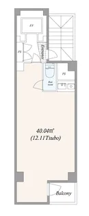 西新宿STビル【6階】の間取り