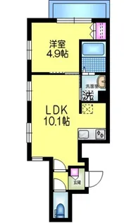 アヴァンティ亀戸【3階】の間取り