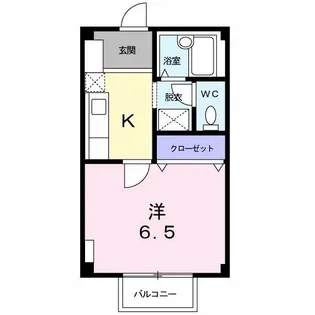 スターブルS【1階】の間取り