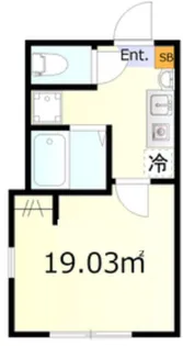 シュテルン蒲田【1階】の間取り