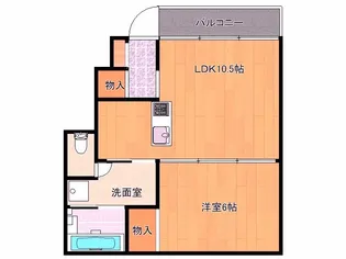 グラン・ブルー【1階】の間取り