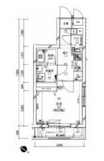 ガリシア下丸子【3階】の間取り