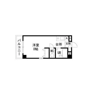 グランドール百瀬【6階】の間取り