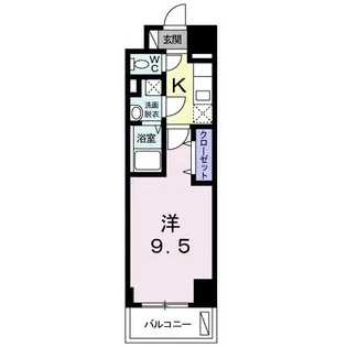 ラ ルーチェ【9階】の間取り