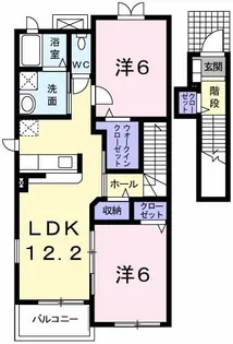 エアリー IV【2階】の間取り