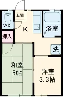 ハッピーハウス【1階】の間取り
