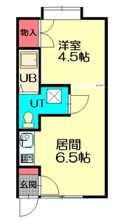 ハイツノースビラ【1階】の間取り