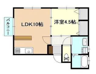 ドマーニ関屋【2階】の間取り