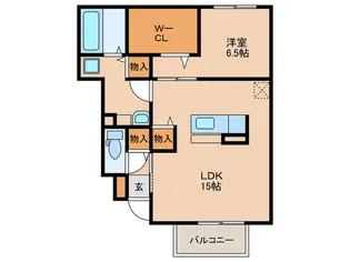Penny Lane A棟【1階】の間取り