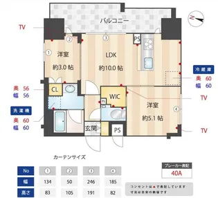 ZOOM本郷【11階】の間取り