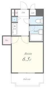 シャイン塩釜ハイツ【4階】の間取り