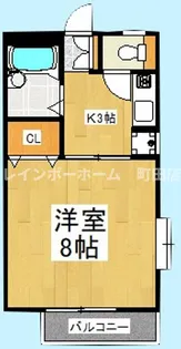 カレッタS【2階】の間取り