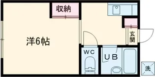 カーサタチバナ【2階】の間取り