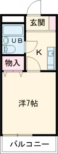ハイライズ大蔵【2階】の間取り