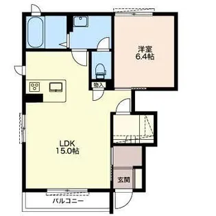 わたつみ【1階】の間取り