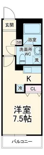 リブリ・クレールカルチェI【3階】の間取り
