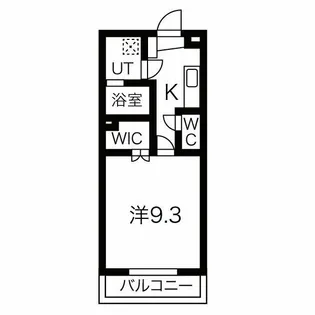 プライムコートα【5階】の間取り