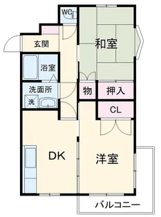 M’sガーデン【2階】の間取り