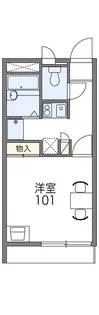 レオパレスサンパレス【1階】の間取り