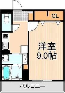 プラシードII【1階】の間取り