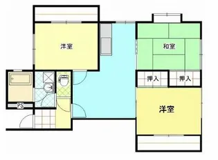 坂本マンション【1階】の間取り