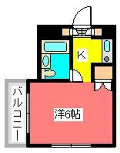 扶桑マンション【2階】の間取り