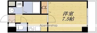 ロイヤルクイーンズパーク吹田片山町【4階】の間取り