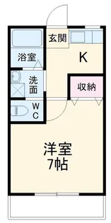 Patio M【2階】の間取り
